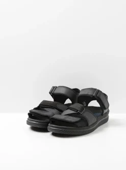 Active Men - zwart gevet leer