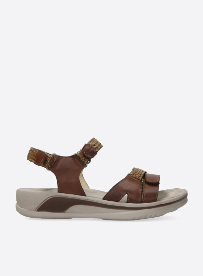 Acula - cognac leer