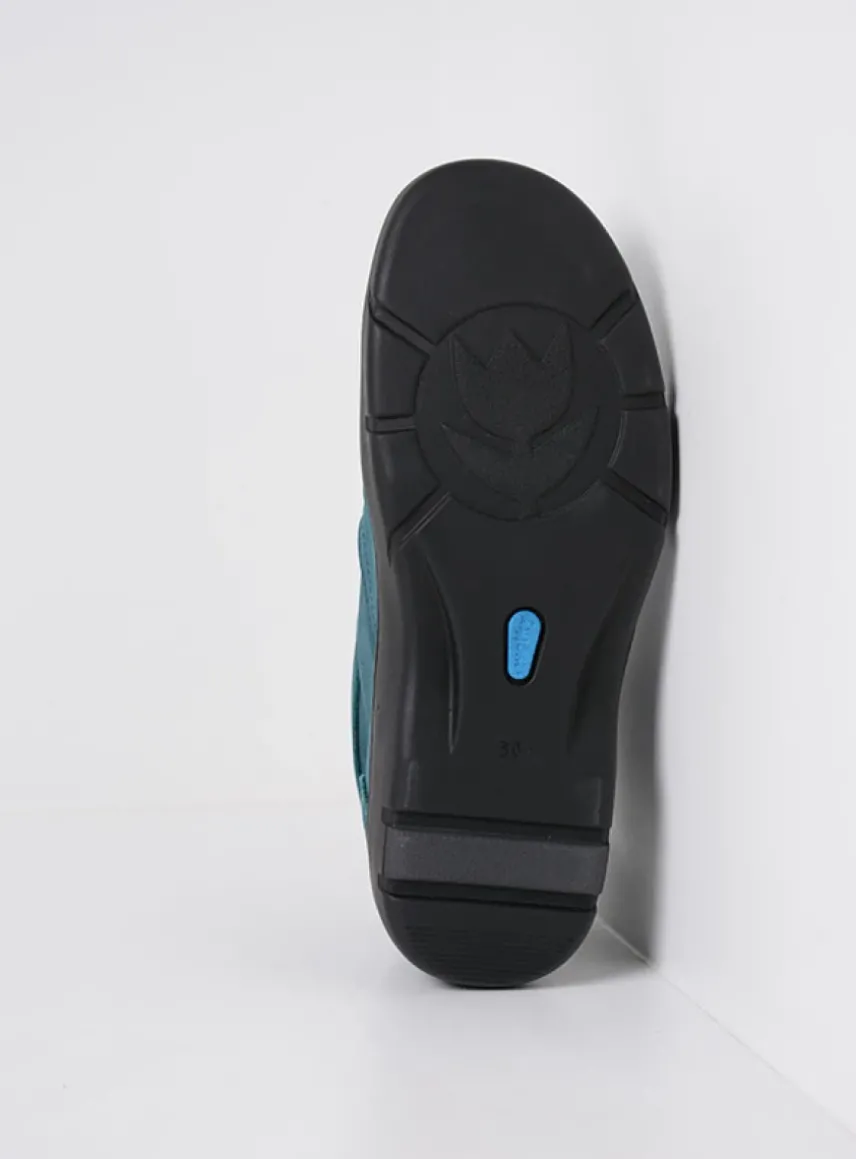 Annemarie XW - petrol nubuck