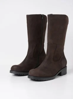 Ansina F2F - bruin nubuck