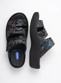 Aporia - zwart/blauw suede
