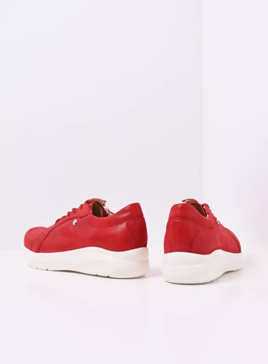 Blitz - rood effectleer