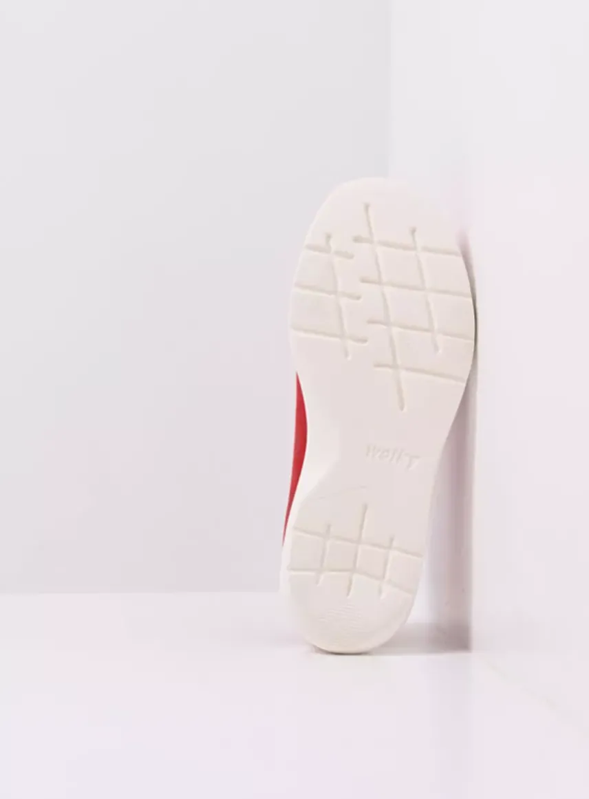 Blitz - rood effectleer