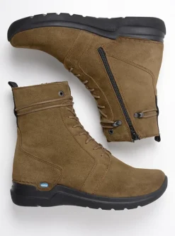 Bluff DB - donker taupe suede