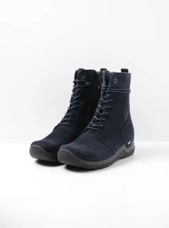 Bluff HV - blauw suede