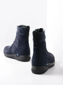 Bluff HV - blauw suede