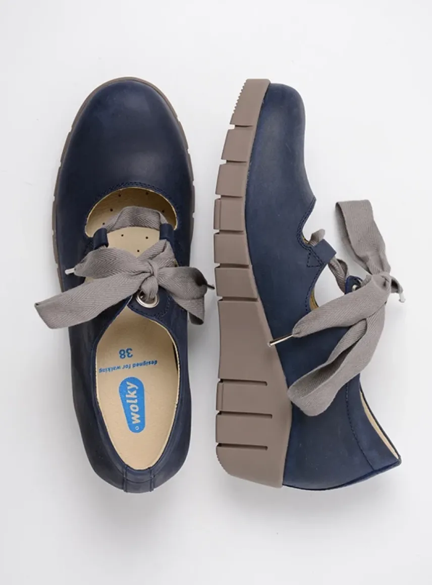 Boston - blauw zomer nubuck