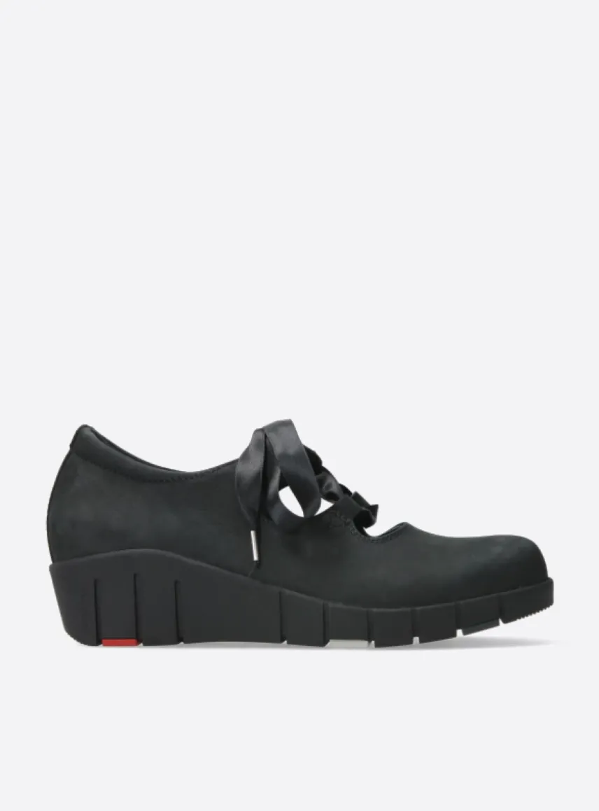 Boston - zwart nubuck