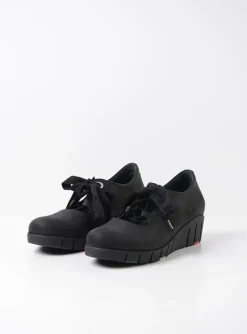 Boston - zwart nubuck