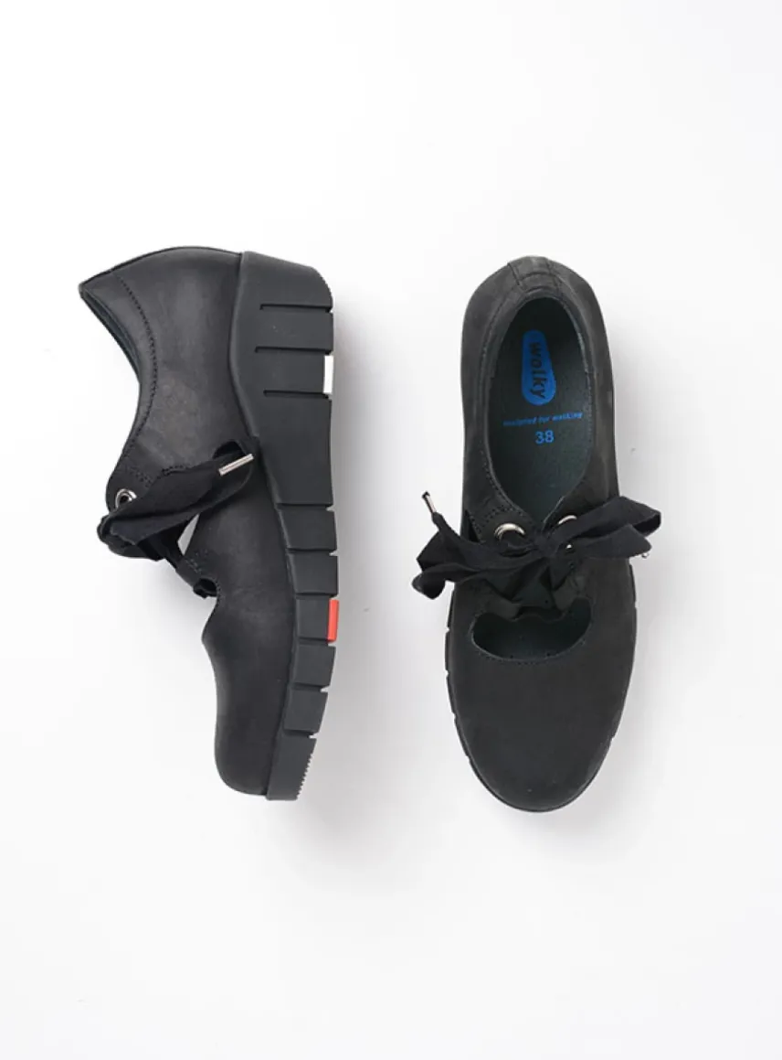 Boston - zwart nubuck