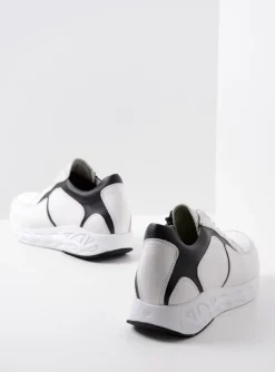 Bounce - wit/zwart leer