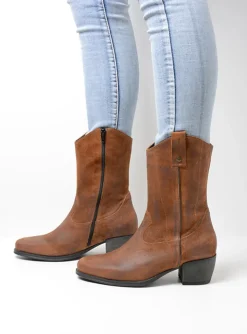 Caprock HV - cognac suede