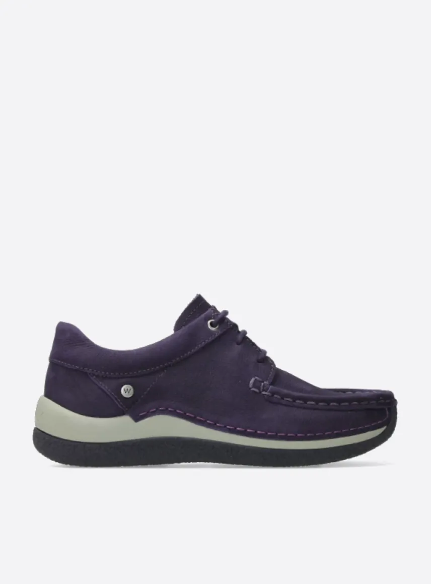 Celebration - paars nubuck