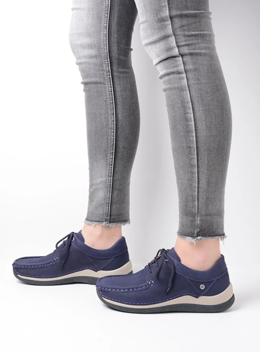 Celebration - paars nubuck