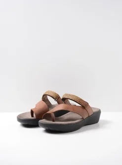 Collins - cognac leer