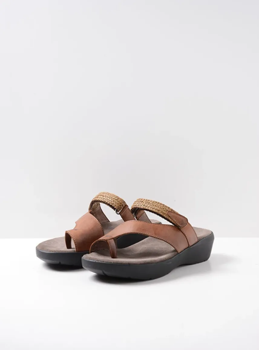 Collins - cognac leer