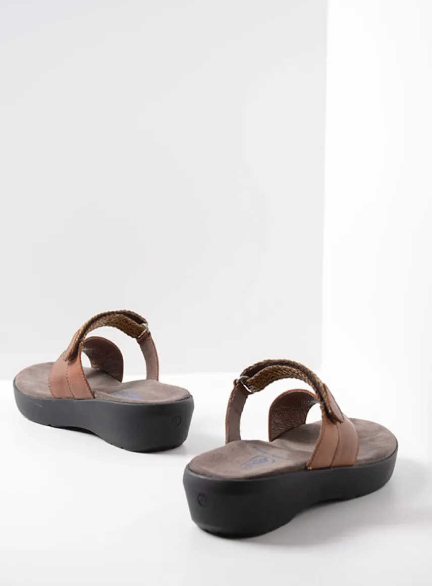 Collins - cognac leer