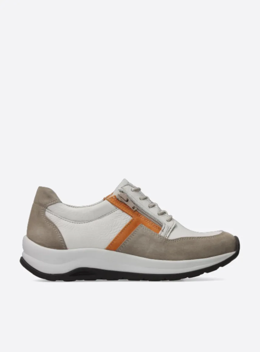 Comrie - beige/safari combi leer