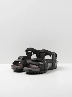 Cradle - zwart leer