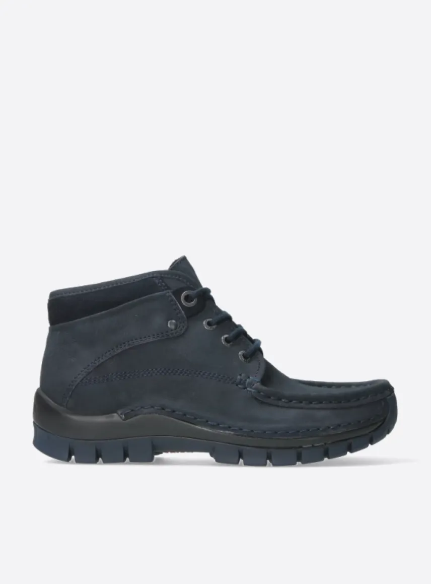 Cross - blauw nubuck