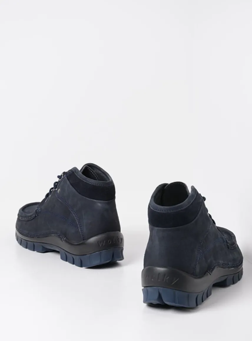 Cross - blauw nubuck