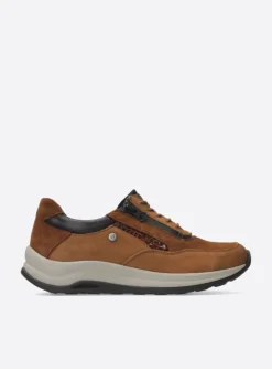 Cupar - cognac combi leer