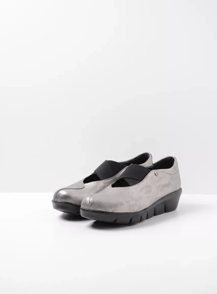 Cursa - grijs metallic nubuck