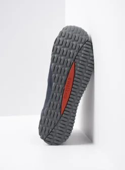 e-Boot - blauw stretch nubuck