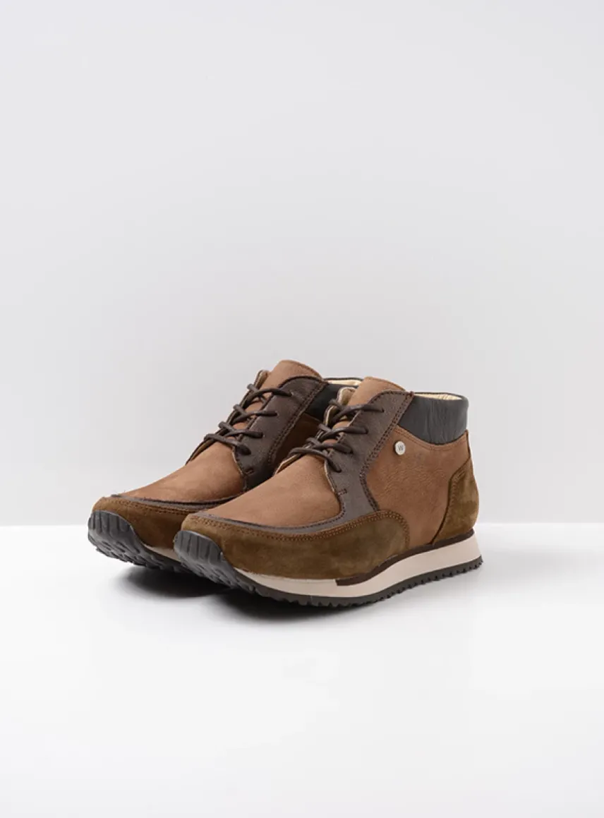 e-Boot - taupe combi leer