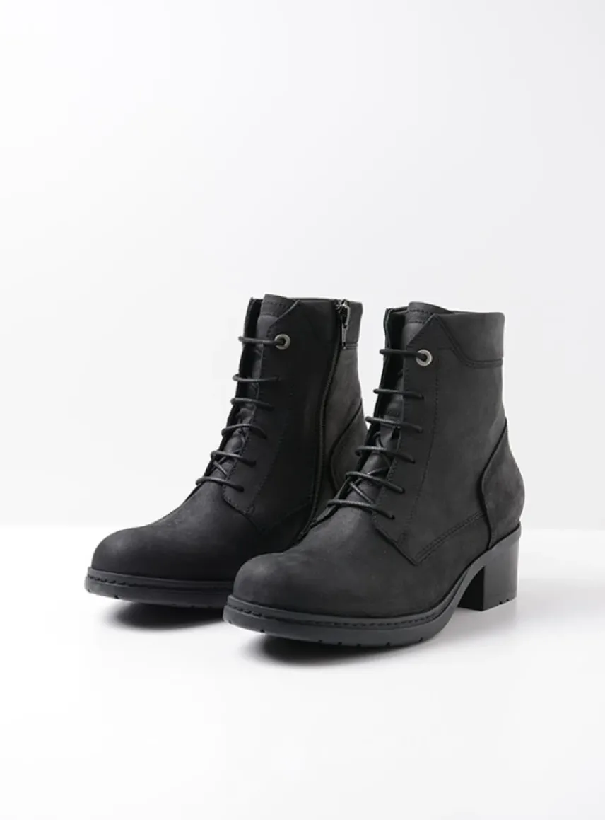 Edson XW - zwart nubuck
