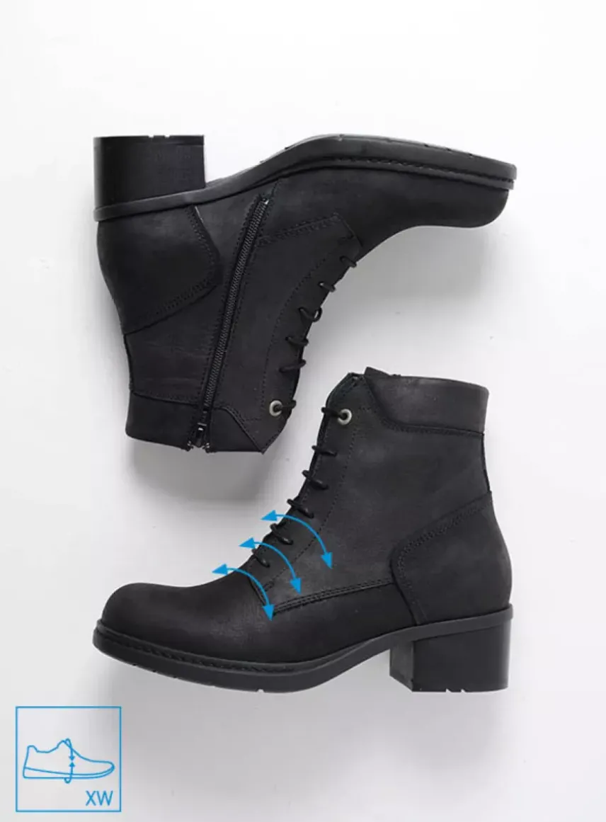 Edson XW - zwart nubuck