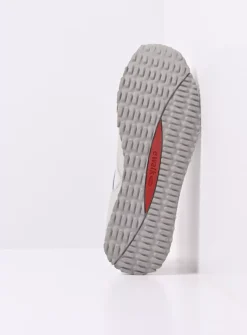 e-Go Men - wit combi stretch leer