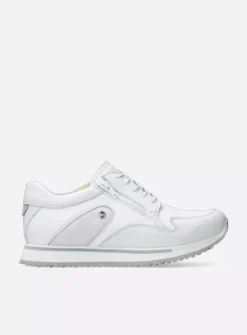 e-Go S2F - wit combi stretch leer