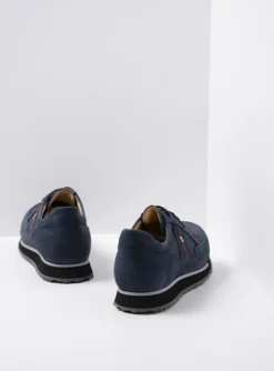 e-Walk - winterblauw stretch nubuck