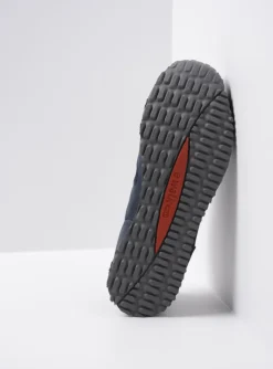 e-Walk - winterblauw stretch nubuck