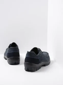 Fly - blauw nubuck