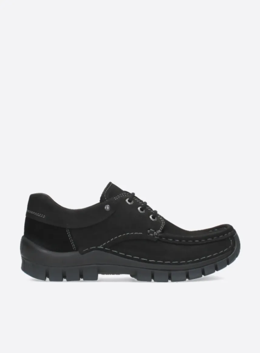 Fly - zwart nubuck