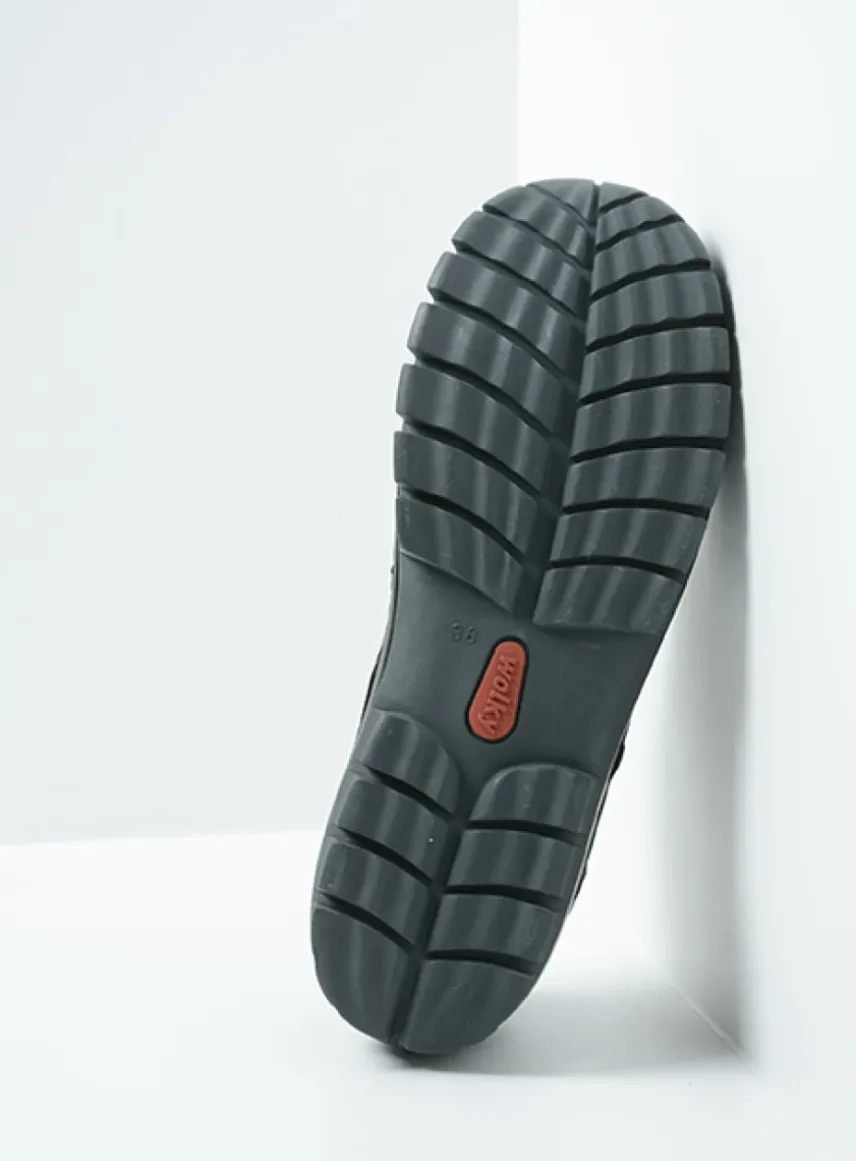 Fly - zwart nubuck