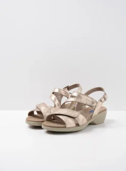 Fria - champagne nubuck
