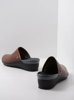 Go - cognac leer