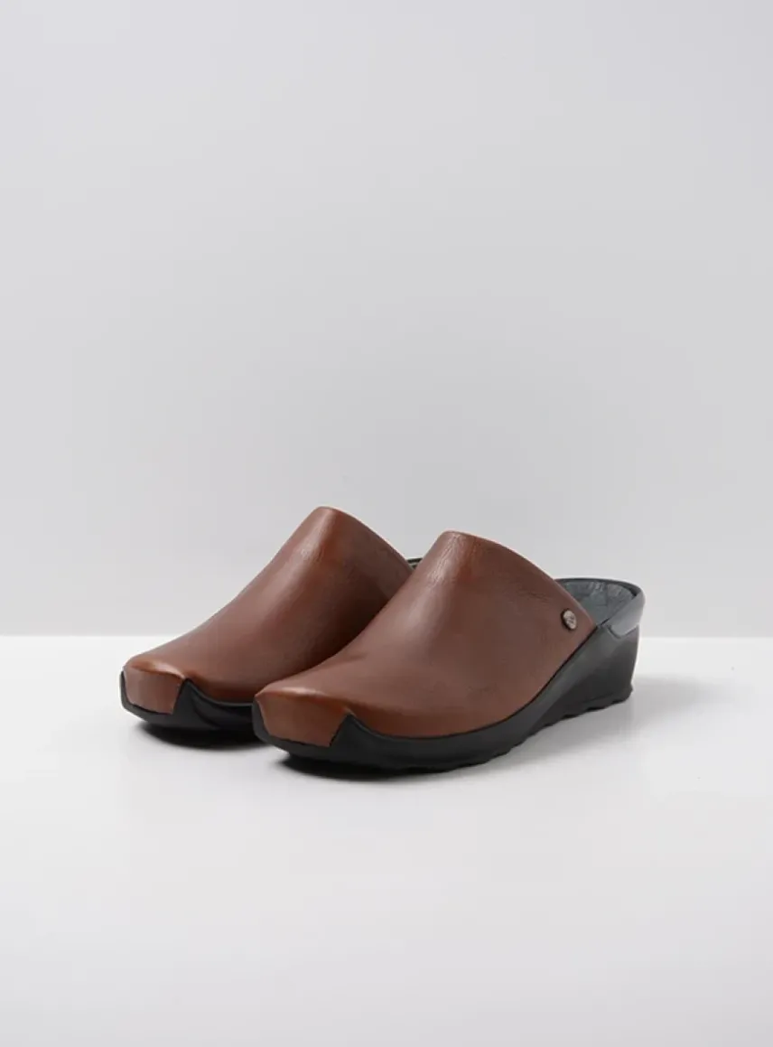 Go - cognac leer
