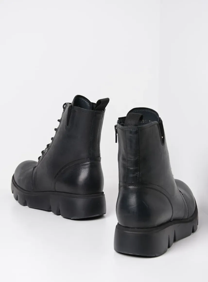 Hope XW - zwart leer