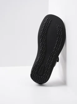 Isa - antraciet croco lakleer