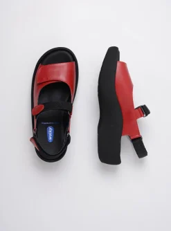 Jewel - rood leer