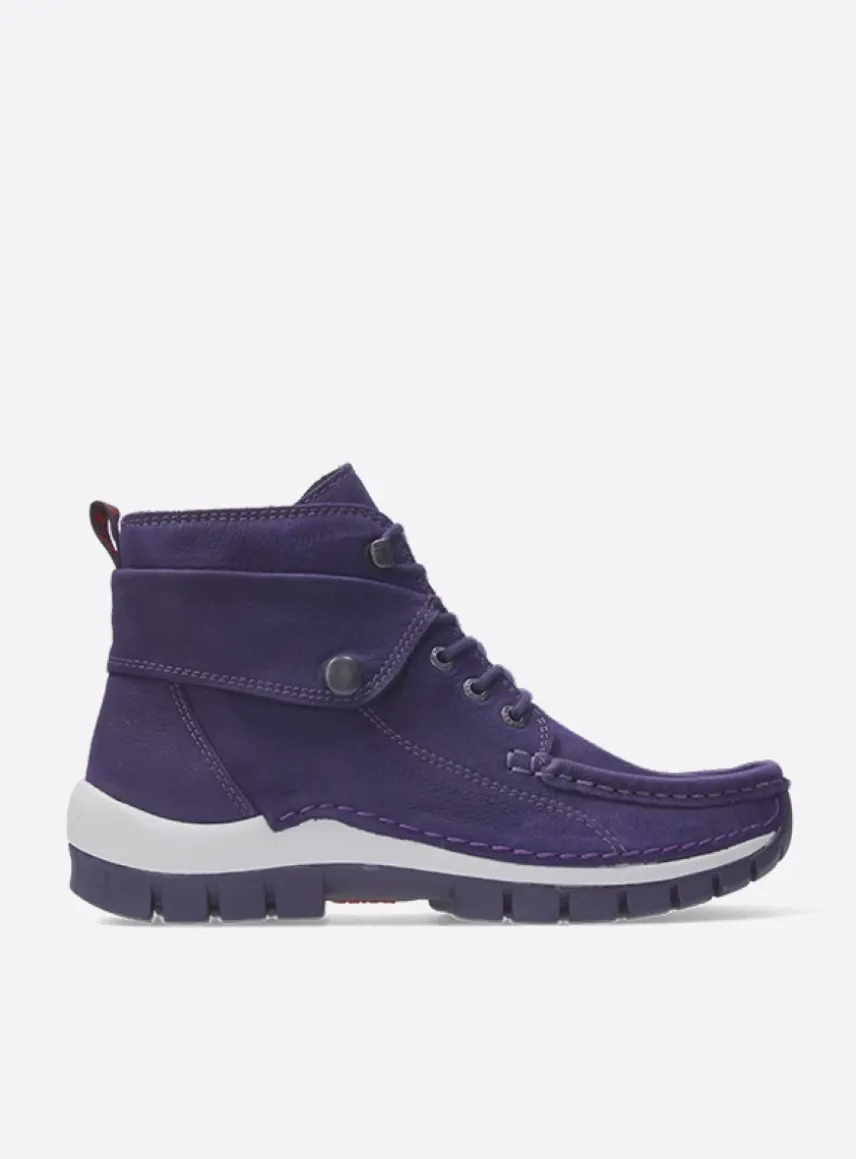 Jump - paars nubuck