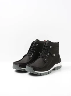 Jump - zwart grijsgroen nubuck