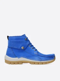 Jump Summer - hemelsblauw nubuck