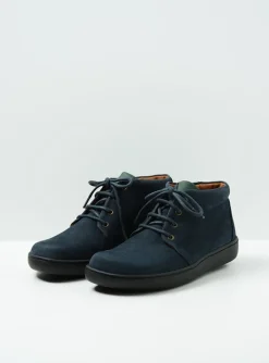 Kansas Lady XW - blauw nubuck