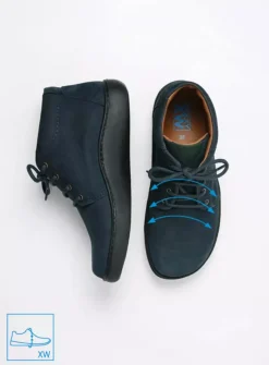 Kansas Lady XW - blauw nubuck