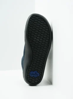 Kansas Lady XW - blauw nubuck